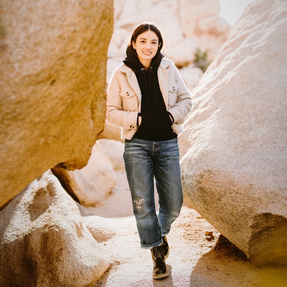 Beige Cropped Jacket - image 2